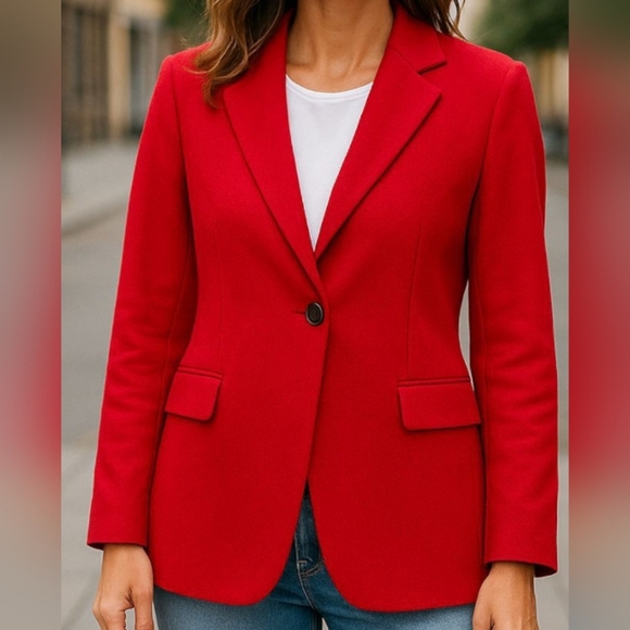 Talbot's Petite - NWT Ladies Fascia PeaCoat, 4-P, Double-Faced, Wool & Nylon,... - Picture 7 of 11